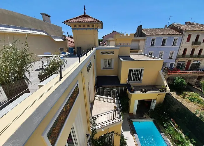 B&B Le Patio En - D'hotes 나르본